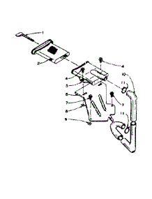 Filter Assembly parts for Kenmore Washer 110.5904804 (1105904804, 110 5904804) from AppliancePartsPros.com