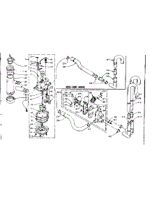 Water System parts for Kenmore Washer 110.5904804 (1105904804, 110 5904804) from AppliancePartsPros.com