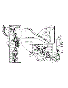Water System parts for Kenmore Washer 110.5904853 (1105904853, 110 5904853) from AppliancePartsPros.com