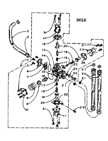 Dole Mixing Valve Assembly parts for Kenmore Washer 110.5904952 (1105904952, 110 5904952) from AppliancePartsPros.com