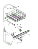 Upper Dishrack And Water Feed