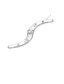 Lower Washarm Parts parts for Kenmore Dishwasher 665.15699K210 (66515699K210, 665 15699K210) from AppliancePartsPros.com