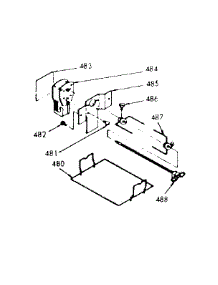 Rotisserie Kit No. 7106720 parts for Kenmore Range 103.7886800 (1037886800, 103 7886800) from AppliancePartsPros.com