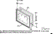 Microwave Oven Door Section