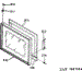Microwave Oven Door Section