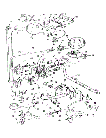 Burner Section parts for Kenmore Range 103.792630 (103792630, 103 792630) from AppliancePartsPros.com