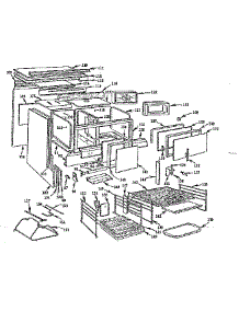Body Section parts for Kenmore Range 103.794610 (103794610, 103 794610) from AppliancePartsPros.com