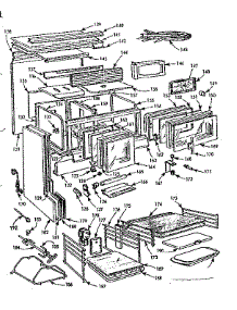 Body Section parts for Kenmore Range 103.794620 (103794620, 103 794620) from AppliancePartsPros.com
