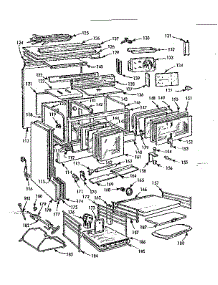 Body Section parts for Kenmore Range 103.796620 (103796620, 103 796620) from AppliancePartsPros.com
