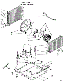 Unit Parts parts for Kenmore Heat Pump System 106.7771893 (1067771893, 106 7771893) from AppliancePartsPros.com