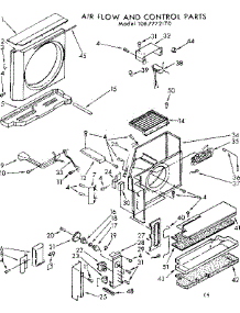 Air Flow And Control Parts parts for Kenmore Heat Pump System 106.7772170 (1067772170, 106 7772170) from AppliancePartsPros.com