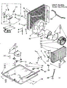 Unit Parts parts for Kenmore Heat Pump System 106.7772170 (1067772170, 106 7772170) from AppliancePartsPros.com