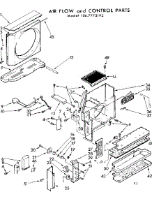 Air Flow And Control Parts parts for Kenmore Heat Pump System 106.7772192 (1067772192, 106 7772192) from AppliancePartsPros.com