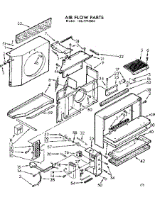 Air Flow Parts parts for Kenmore Heat Pump System 106.7772992 (1067772992, 106 7772992) from AppliancePartsPros.com