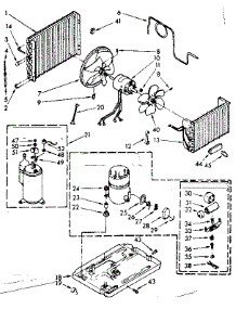Unit Parts parts for Kenmore Heat Pump System 106.7780680 (1067780680, 106 7780680) from AppliancePartsPros.com