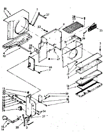 Air Flow Parts parts for Kenmore Heat Pump System 106.7781180 (1067781180, 106 7781180) from AppliancePartsPros.com