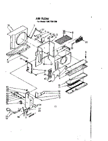 Air Flow Parts parts for Kenmore Heat Pump System 106.7781290 (1067781290, 106 7781290) from AppliancePartsPros.com