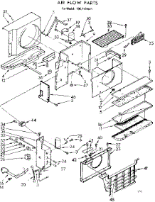 Air Flow Parts parts for Kenmore Heat Pump System 106.7781541 (1067781541, 106 7781541) from AppliancePartsPros.com