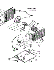 Unit Parts parts for Kenmore Heat Pump System 106.7781590 (1067781590, 106 7781590) from AppliancePartsPros.com
