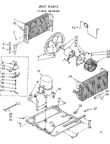 Unit Parts parts for Kenmore Heat Pump System 106.7781810 (1067781810, 106 7781810) from AppliancePartsPros.com