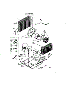 Unit Parts parts for Kenmore Heat Pump System 106.7782090 (1067782090, 106 7782090) from AppliancePartsPros.com