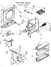 Air Flow Parts parts for Kenmore Heat Pump System 106.7782092 (1067782092, 106 7782092) from AppliancePartsPros.com