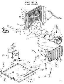 Unit Parts parts for Kenmore Heat Pump System 106.7782170 (1067782170, 106 7782170) from AppliancePartsPros.com