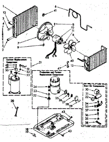 Unit Parts parts for Kenmore Heat Pump System 106.7790710 (1067790710, 106 7790710) from AppliancePartsPros.com