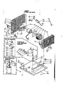 Unit Parts parts for Kenmore Heat Pump System 106.7791491 (1067791491, 106 7791491) from AppliancePartsPros.com