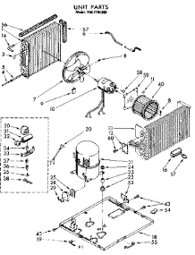 Unit Parts parts for Kenmore Heat Pump System 106.7791590 (1067791590, 106 7791590) from AppliancePartsPros.com