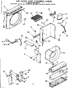 Air Flow And Control Parts parts for Kenmore Heat Pump System 106.7791810 (1067791810, 106 7791810) from AppliancePartsPros.com