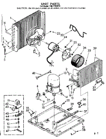 Unit Parts parts for Kenmore Heat Pump System 106.7791810 (1067791810, 106 7791810) from AppliancePartsPros.com