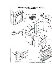 Air Flow And Control Parts parts for Kenmore Heat Pump System 106.7791811 (1067791811, 106 7791811) from AppliancePartsPros.com