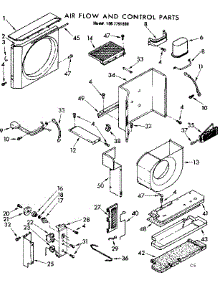 Air Flow And Control Parts parts for Kenmore Heat Pump System 106.7791890 (1067791890, 106 7791890) from AppliancePartsPros.com