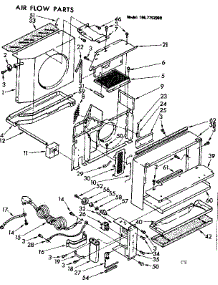Air Flow Parts parts for Kenmore Heat Pump System 106.7792980 (1067792980, 106 7792980) from AppliancePartsPros.com