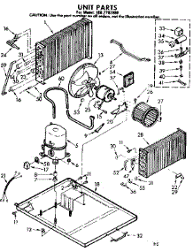 Unit Parts parts for Kenmore Heat Pump System 106.7792990 (1067792990, 106 7792990) from AppliancePartsPros.com