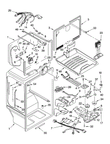 Liner Parts parts for Kenmore Refrigerator 106.78214801 (10678214801, 106 78214801) from AppliancePartsPros.com