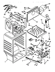 Liner parts for Kenmore Refrigerator 106.78822890 (10678822890, 106 78822890) from AppliancePartsPros.com
