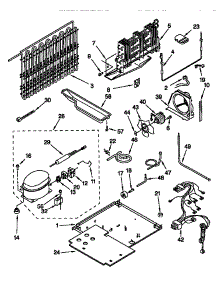 Unit parts for Kenmore Refrigerator 106.78865890 (10678865890, 106 78865890) from AppliancePartsPros.com