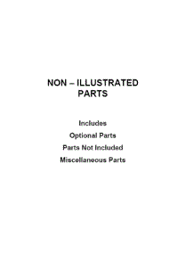 Optional Parts (Not Included) parts for Kenmore Washer 110.25132412 (11025132412, 110 25132412) from AppliancePartsPros.com