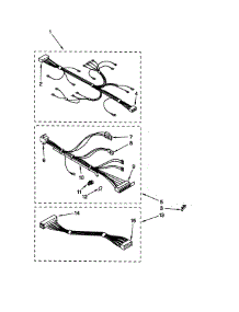 Wiring Harness parts for Kenmore Washer 110.26071690 (11026071690, 110 26071690) from AppliancePartsPros.com