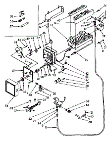 Icemaker Parts parts for Kenmore Refrigerator 106.8748470 (1068748470, 106 8748470) from AppliancePartsPros.com