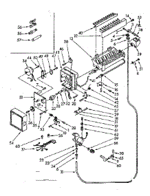 Icemaker Parts parts for Kenmore Refrigerator 106.8748580 (1068748580, 106 8748580) from AppliancePartsPros.com