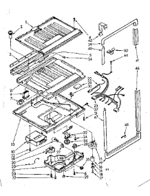 Compartment Separator And Control Parts parts for Kenmore Refrigerator 106.8748580 (1068748580, 106 8748580) from AppliancePartsPros.com