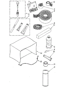 Optional Parts (Not Included) parts for Kenmore Room Air Conditioner 106.8750511-AC (1068750511-AC, 106 8750511-AC) from AppliancePartsPros.com