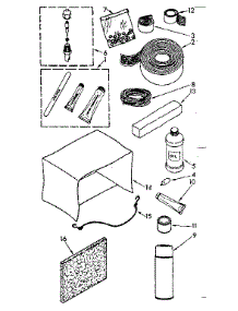 Optional Parts parts for Kenmore Air Conditioner 106.8751271 (1068751271, 106 8751271) from AppliancePartsPros.com