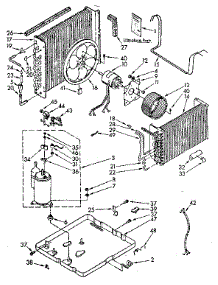 Unit Parts parts for Kenmore Air Conditioner 106.8751271 (1068751271, 106 8751271) from AppliancePartsPros.com