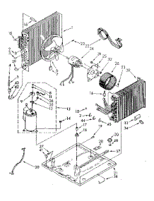 Unit Parts parts for Kenmore Room Air Conditioner 106.8751490 (1068751490, 106 8751490) from AppliancePartsPros.com