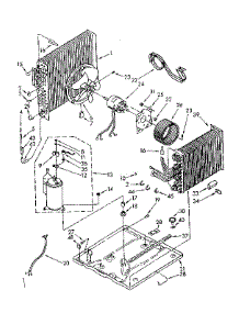 Unit Parts parts for Kenmore Room Air Conditioner 106.8751491 (1068751491, 106 8751491) from AppliancePartsPros.com