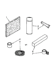 Optional Parts (Not Included) parts for Kenmore Room Air Conditioner 106.8751491 (1068751491, 106 8751491) from AppliancePartsPros.com
